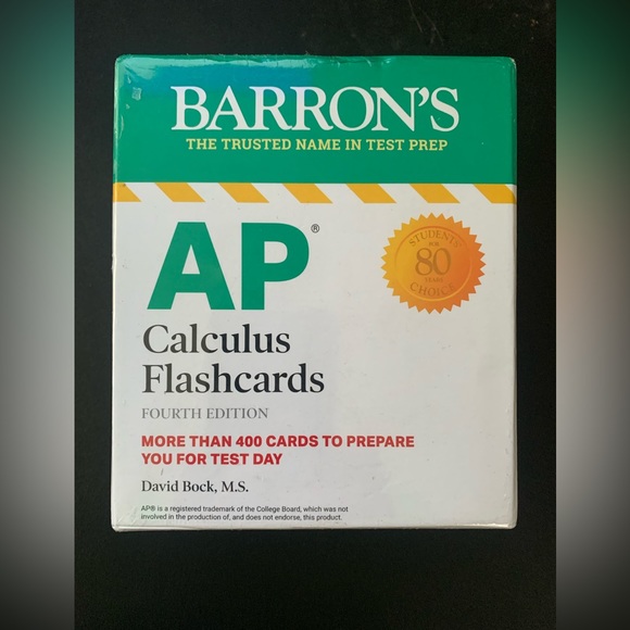 Barron’s AP Calculus Flashcards - Picture 1 of 1